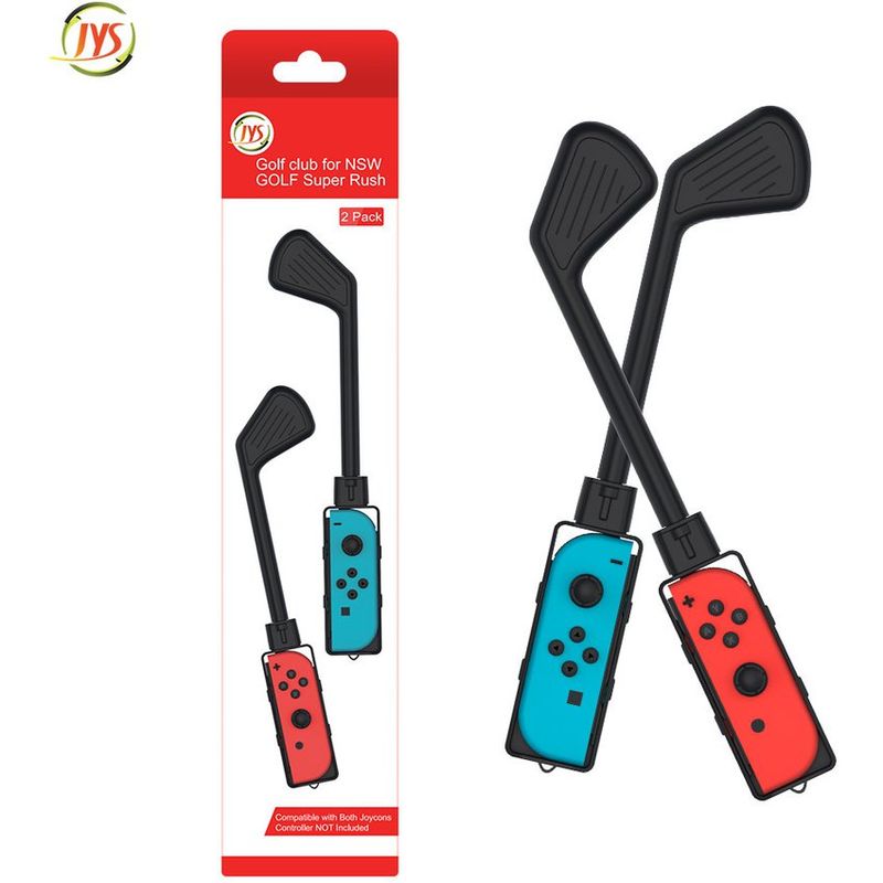 DOBE - Palo de golf mario para nintendo switch golf super rush negro