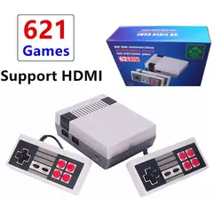 OEM - Consola de HD 4K videojuegos de 8 bits con 621 juegos clásicos