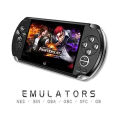 OEM - Retro video consola de juegos x9 PSP mando de juegos