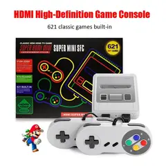 OEM - Consola de videojuegos con 621 juegos clásicos 4k tv hdmi av