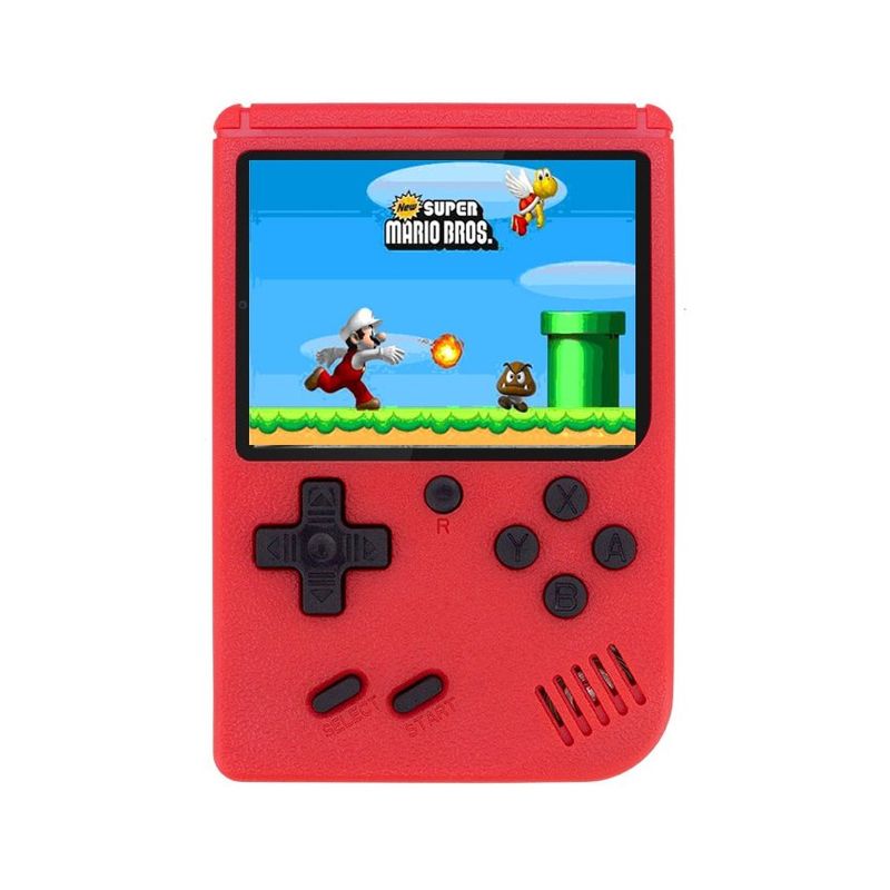 OEM - Consola de juegos con batería de 400 mah gamepad 2 jugadores Rojo