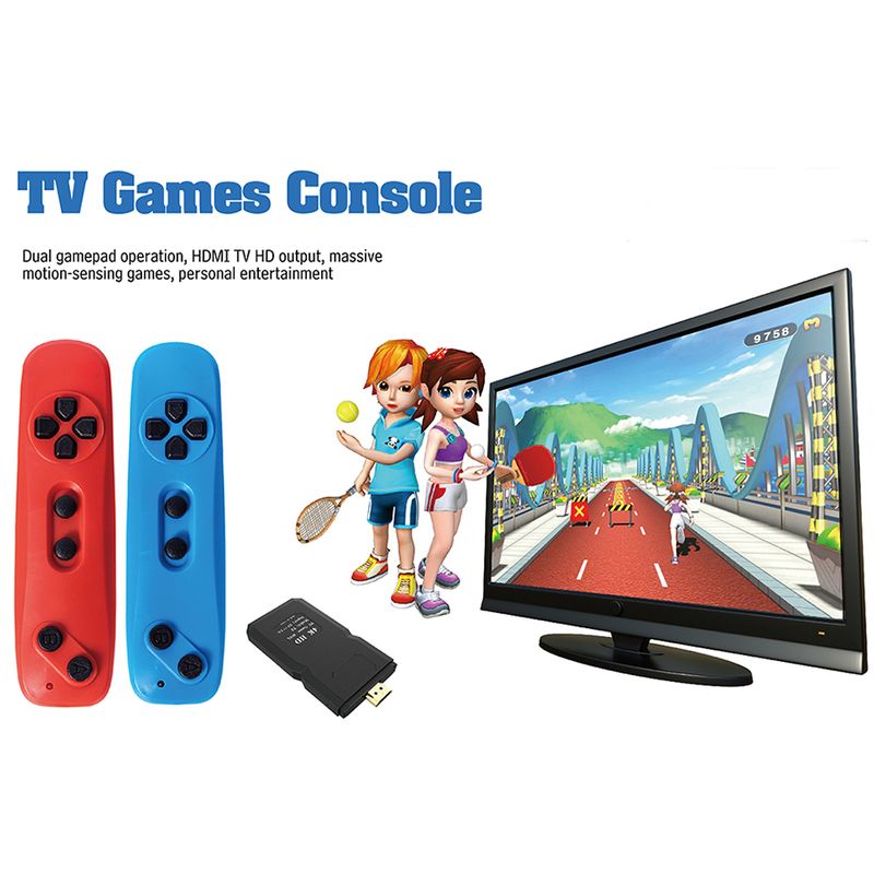 VDVO - 4K HD Hdmi inalámbrico controlador Consola de juegos somatosensorial para TV