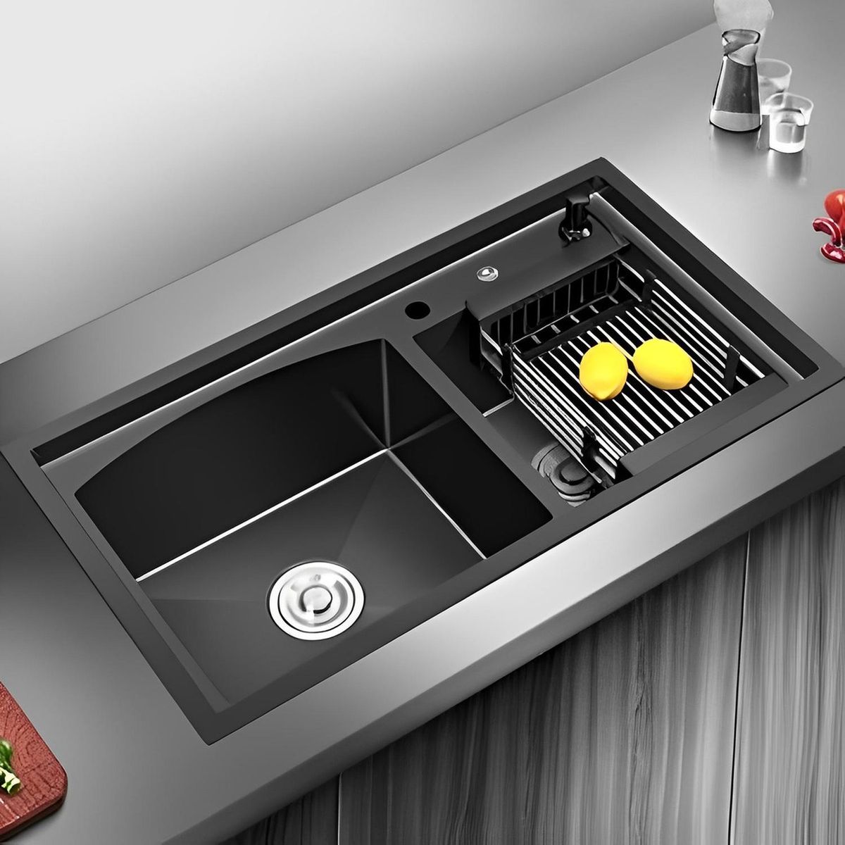 GENERICO - Lavaplatos Antonella empotrado doble 78x43