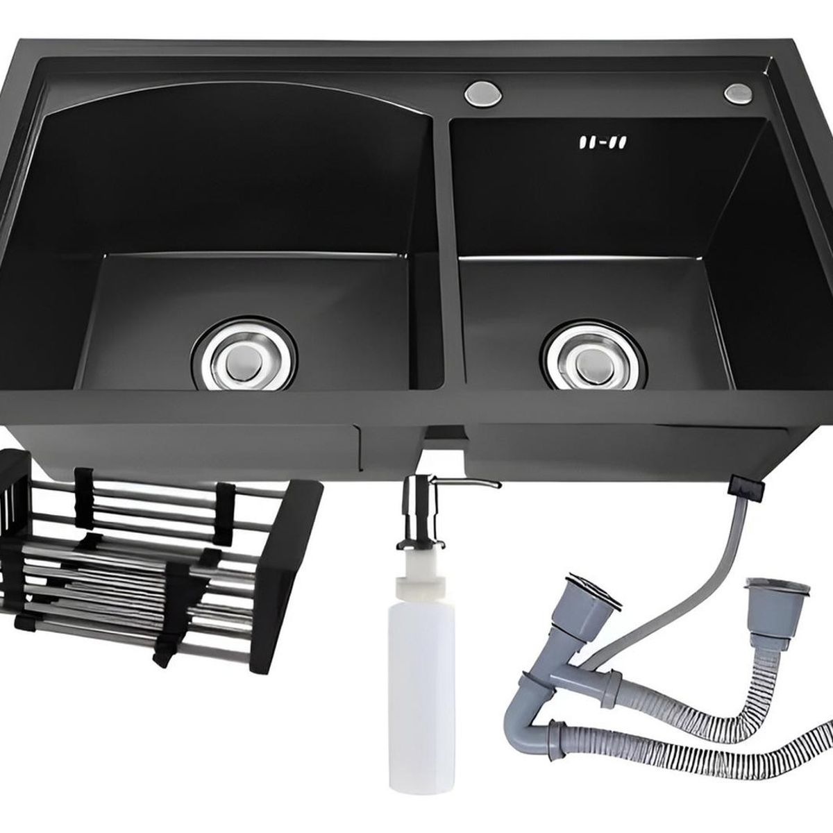 GENERICO - Lavaplatos Antonella empotrado doble 78x43