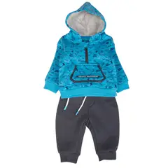 PILLIN - Buzo Bebe Calipso PVB543-25CAL - Celeste