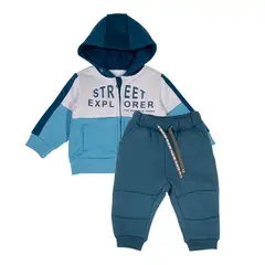 PILLIN - Buzo Bebe Petroleo PVB544-25PET - Verde