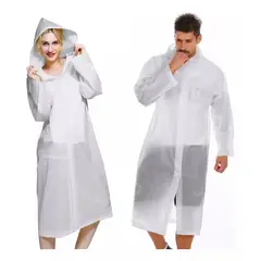 GENERICO - Portátil Capa Poncho Para La Lluvia 100% Impermeable Duro