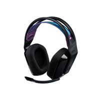 G535 Lightspeed Audífonos Gamer Inalámbrico, Over-Ear, Receptor USB Wireless, USB-C, Color Negro