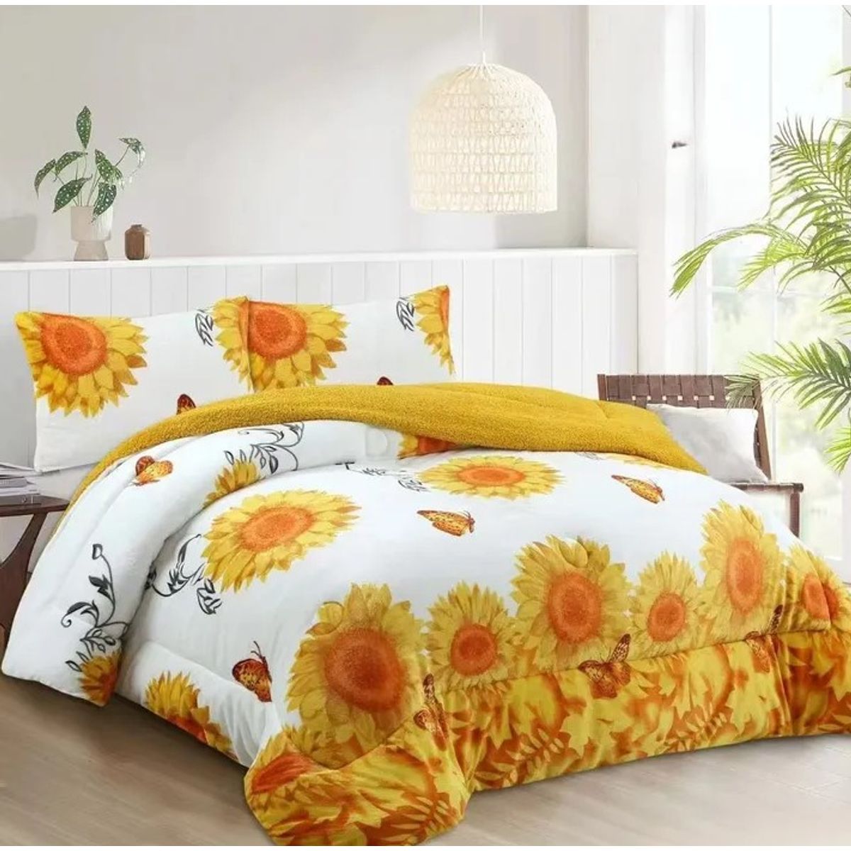 GENERICO - COBERTOR GRUESO PLUSH CON CHIPORRO PARA INVIERNO 2.5 PLAZA