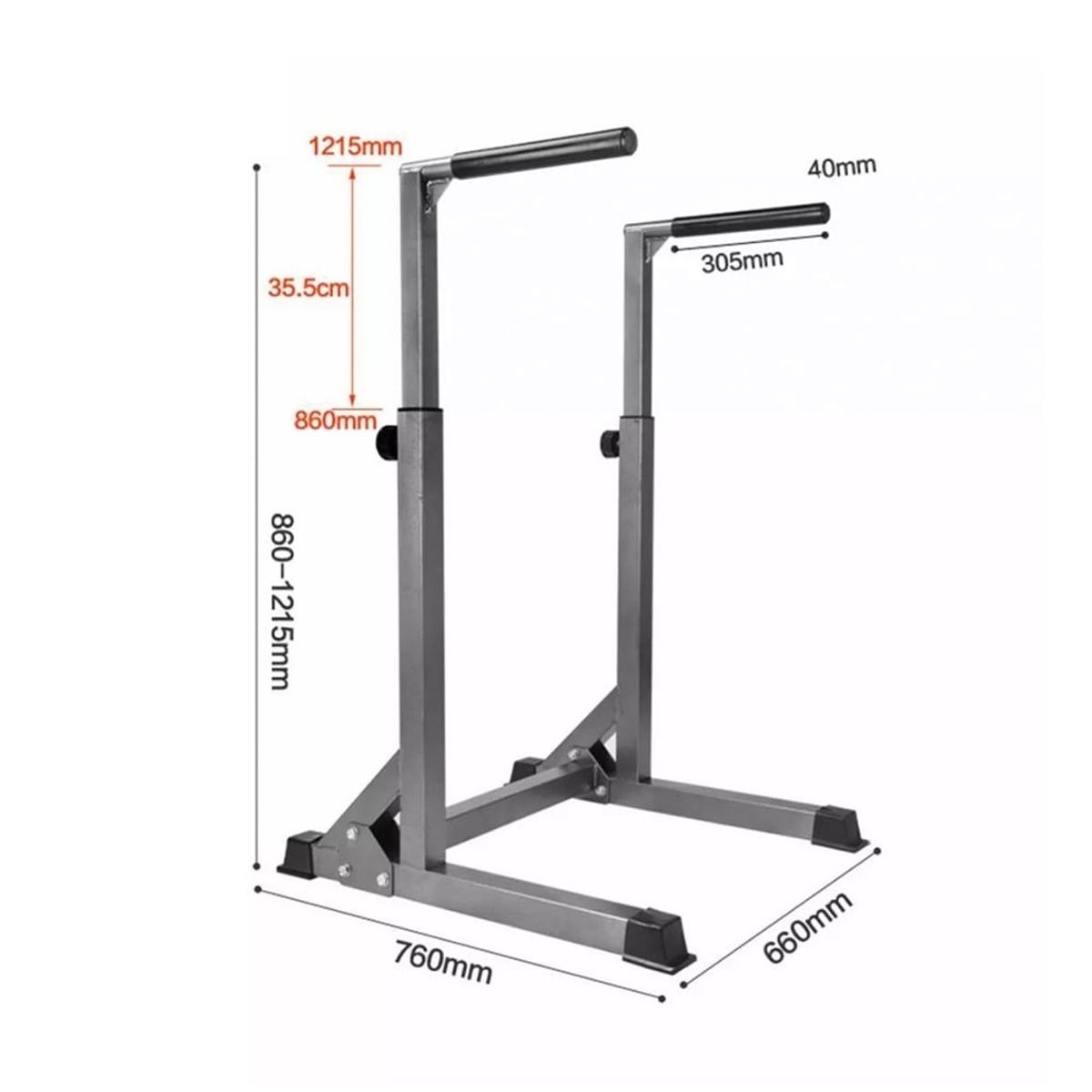 BESTAMERICA - Estructura Maquina Multifuncional Dips  fondos  triceps
