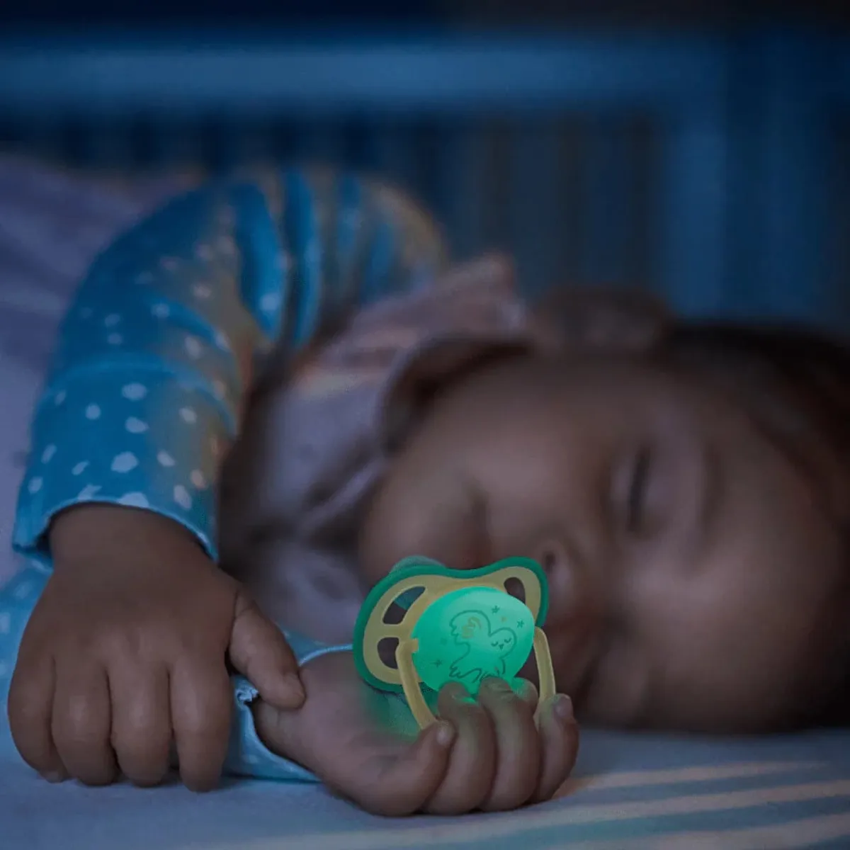 AVENT - Set 2 chupetes avent night 0-6m Girl scf376/19