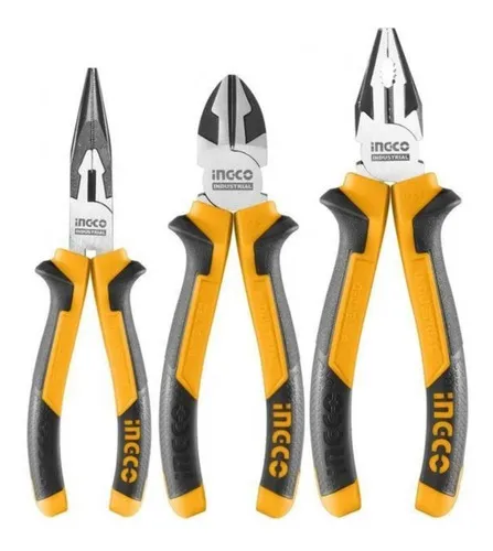 Set Alicates 3 Piezas 160Mm/6" Hkps08318