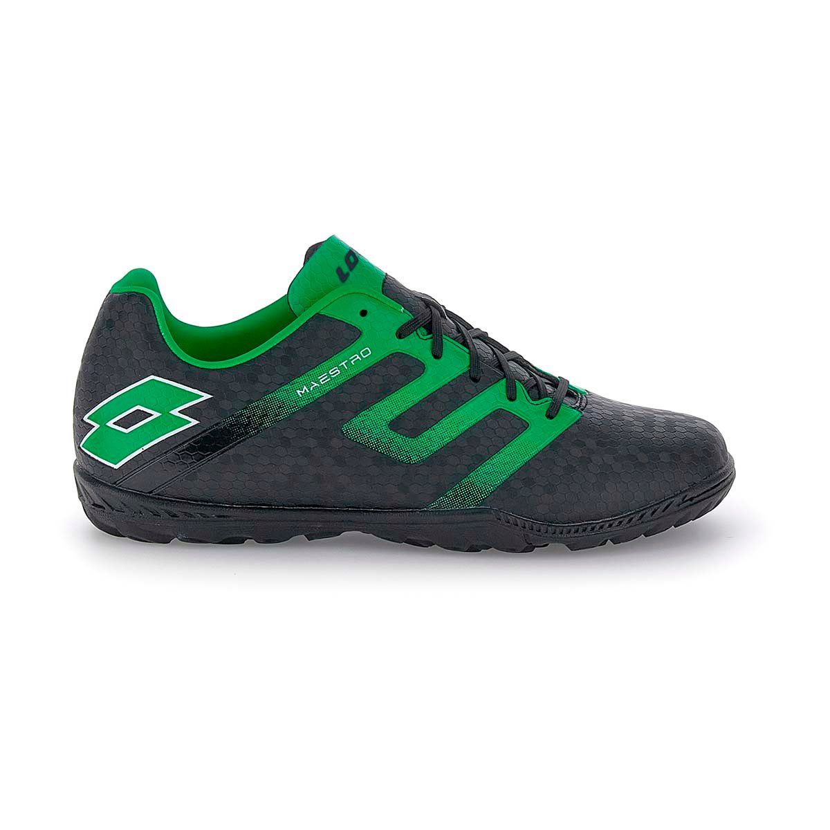 LOTTO - Zapato de Baby Fútbol Hombre Lotto - Maestro 700 TF Negro Verde