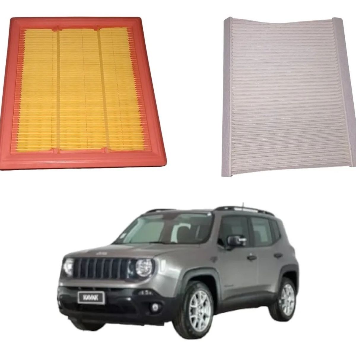 GENERICO - Kit De Filtro Aire Y Polen Jeep Renegade 1.8 2016-2022