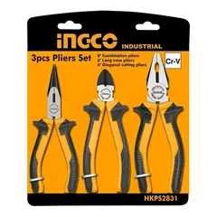 INGCO - Set Alicates Industrial 3 Piezas 160-200Mm/6-8"