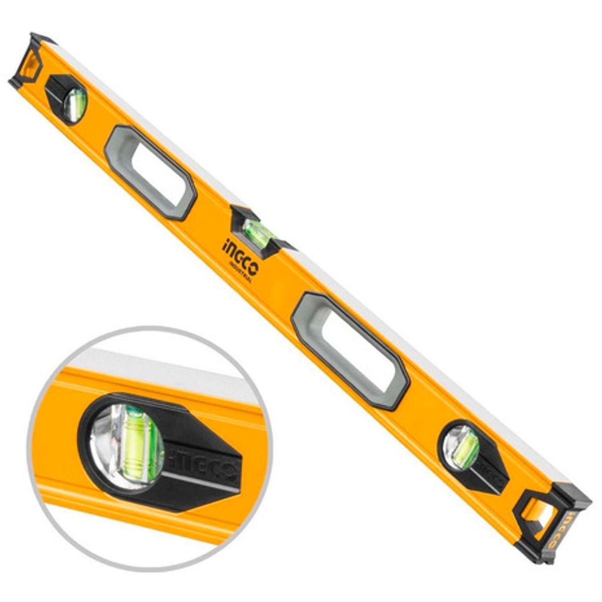 INGCO - Nivel De 3 Burbujas Industrial 200Cm Ingco Hsl08200
