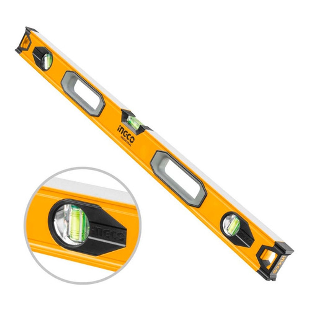 INGCO - Nivel De 3 Burbujas Industrial 200Cm Ingco Hsl08200