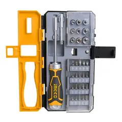 INGCO - Set Destornillador Puntas Ph/Sl/Pz/T/Hex 33 Piezas Hksdb0338