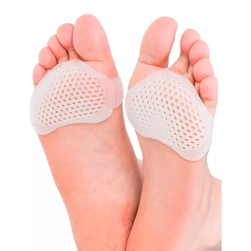 GENERICO - Plantilla Almohadilla Para Metatarso Gel Silicona Par 2 Unid