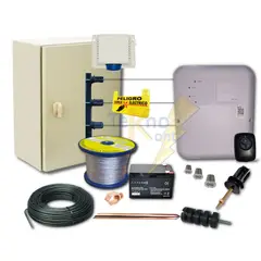 GENERICO - Kit 250 Metros Full Cerco Eléctrico Intelbras