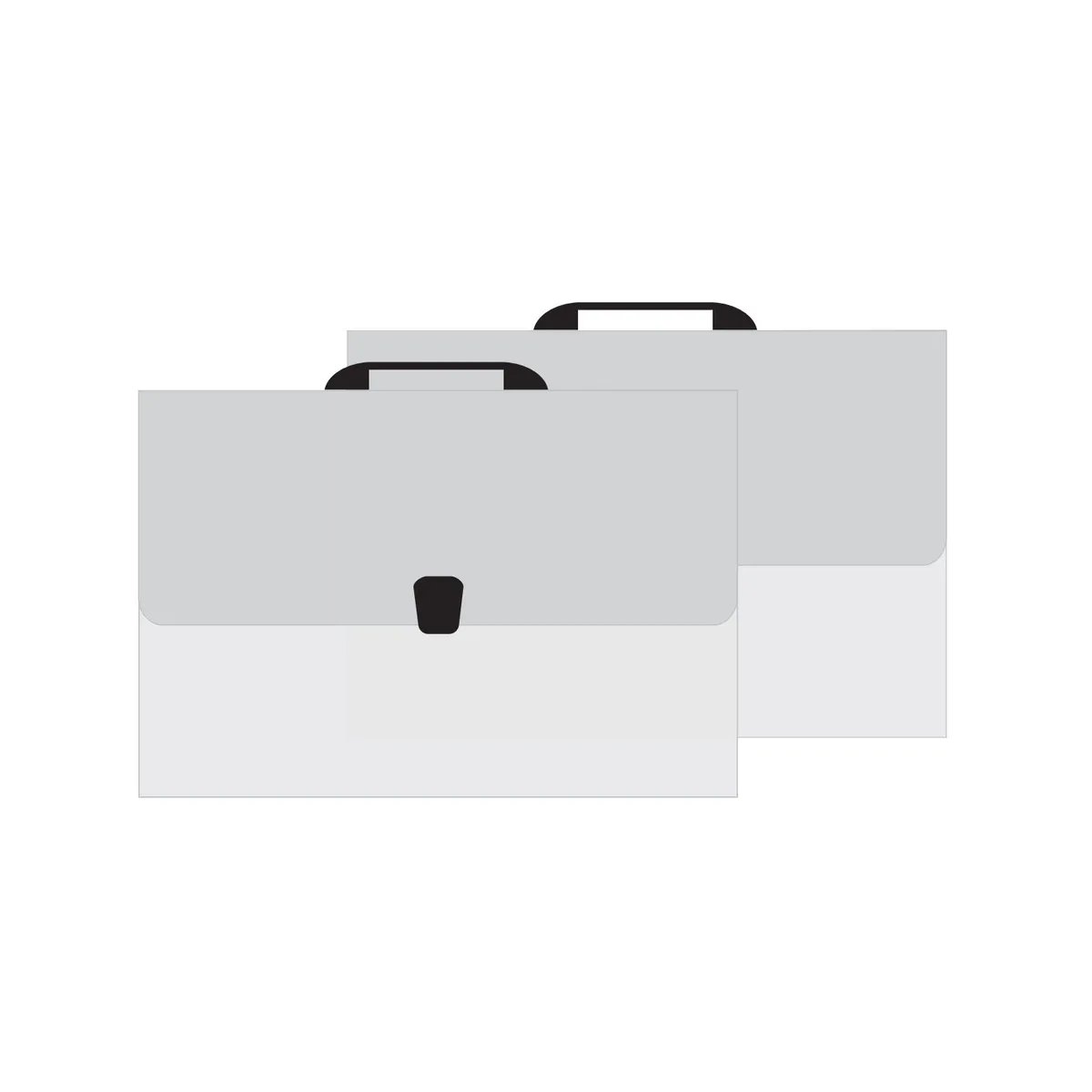 HAND - Pack 24 Carpetas Maletín Oficio Vinílica - SC