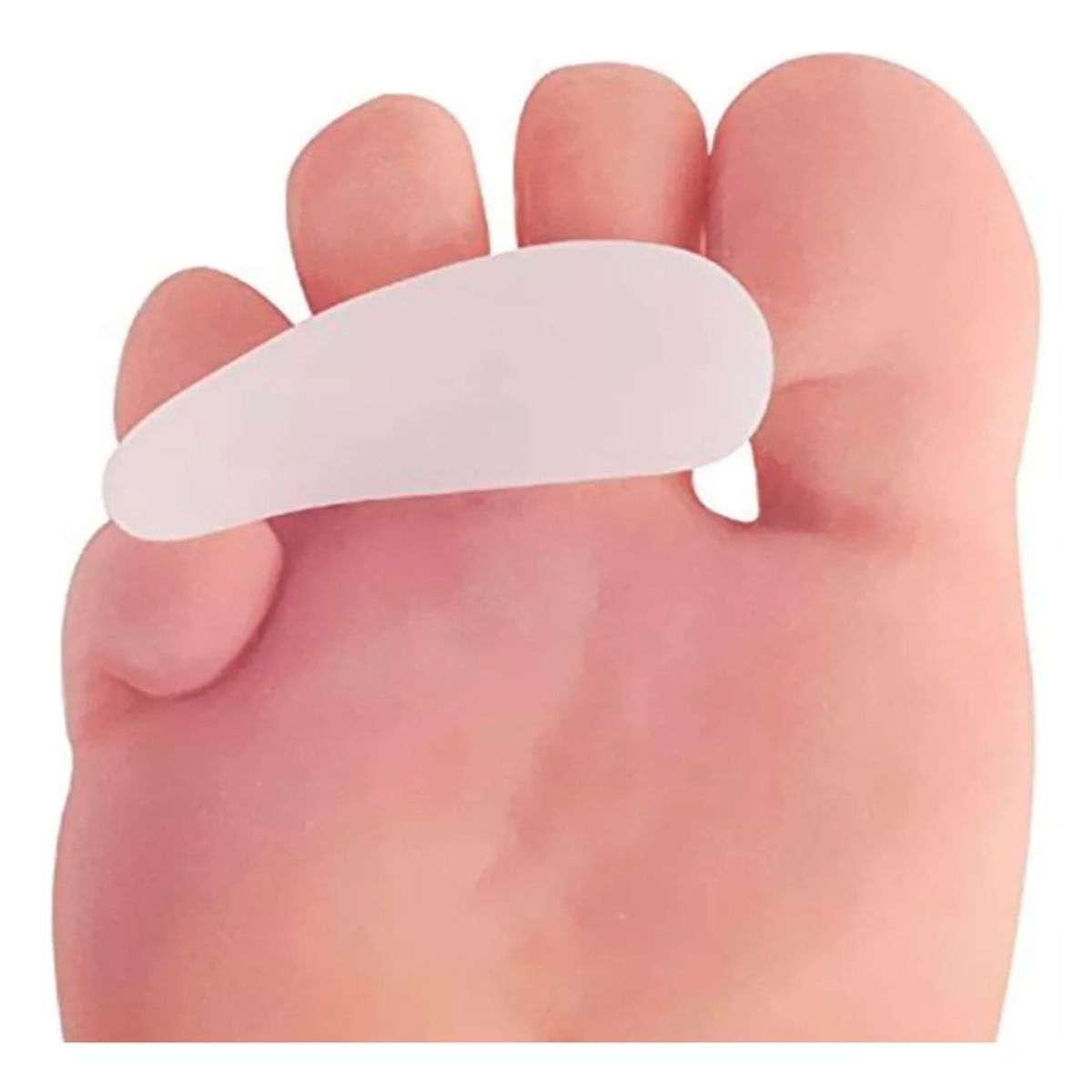 ONEDER - Corrector Par Almohadilla  De Silicona Para Dedo Martillo O Garra X2