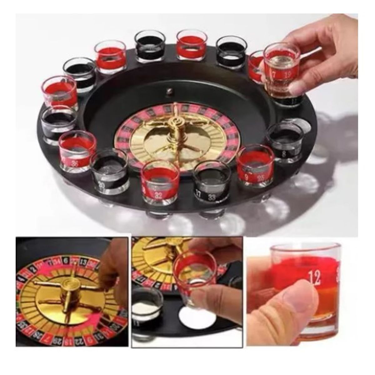 OFERTABKN - Juego De Ruleta Casino De Shots Cortitos