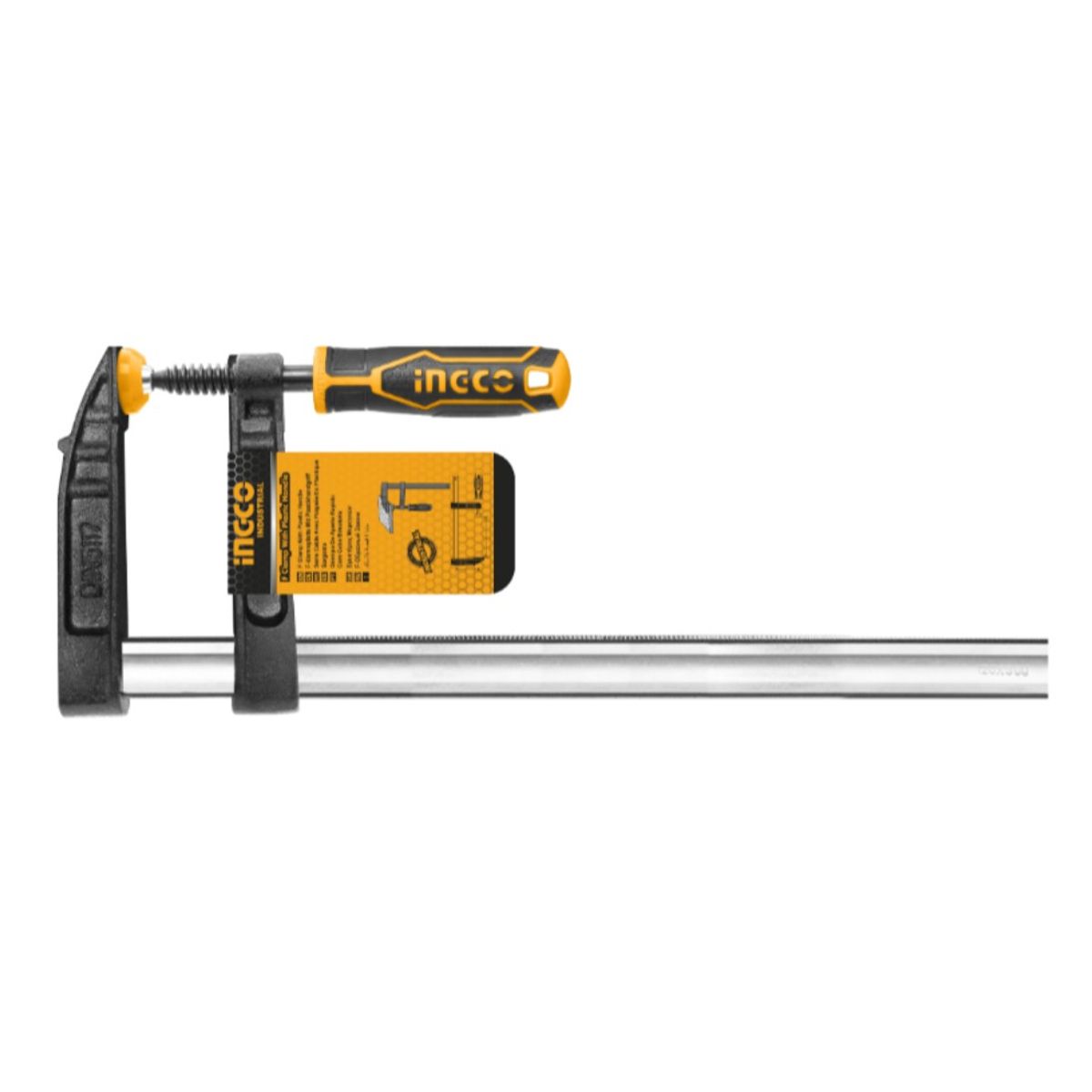 INGCO - Prensa Sargento En F Industrial 120X400Mm Ingco Hfc021204