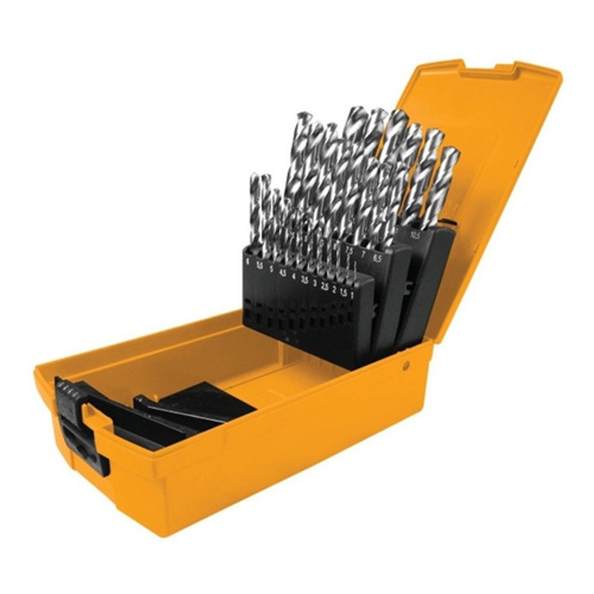 INGCO - Set De Brocas Para Metal Hss M2 Industrial 25 Piezas 1-13Mm Ingco Akd1251