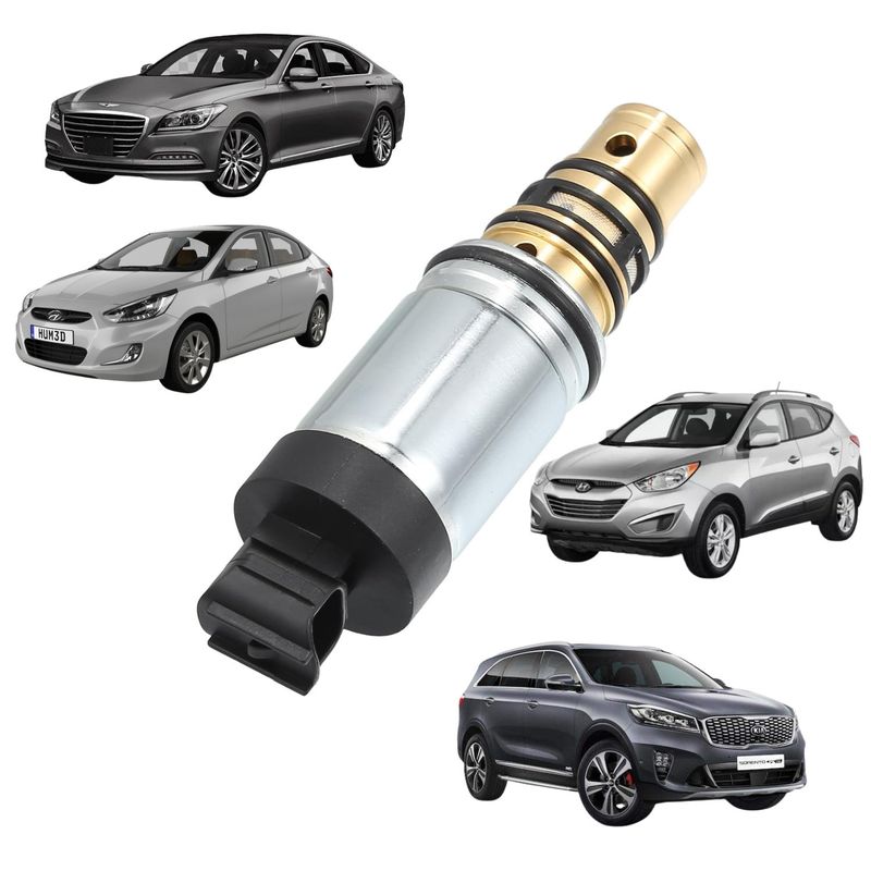 GENERICO - Valvula Selenoide Compresor Aire ac Para Kia Hyundai Opel