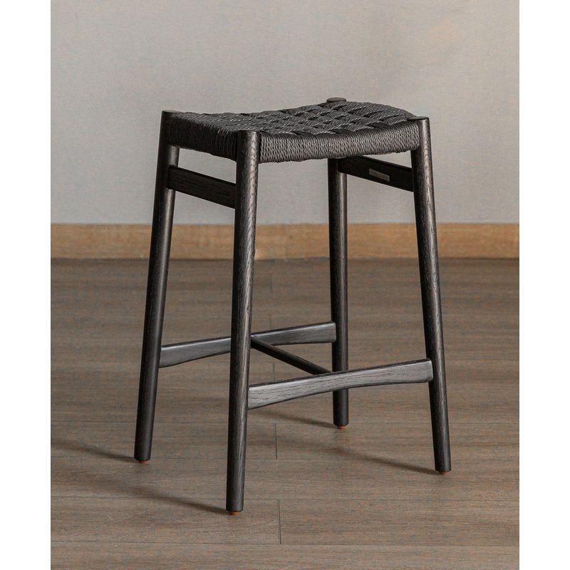FORASTERO - Taburete Flint Negro Forastero