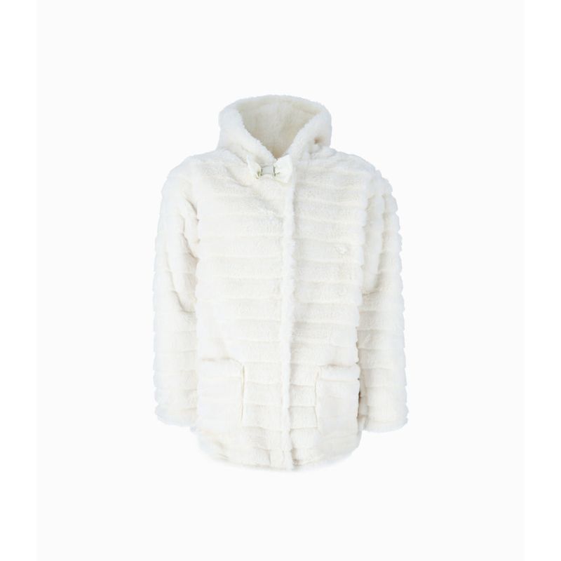 LIMONADA - Chaqueta niña acanalada blanco Limonada