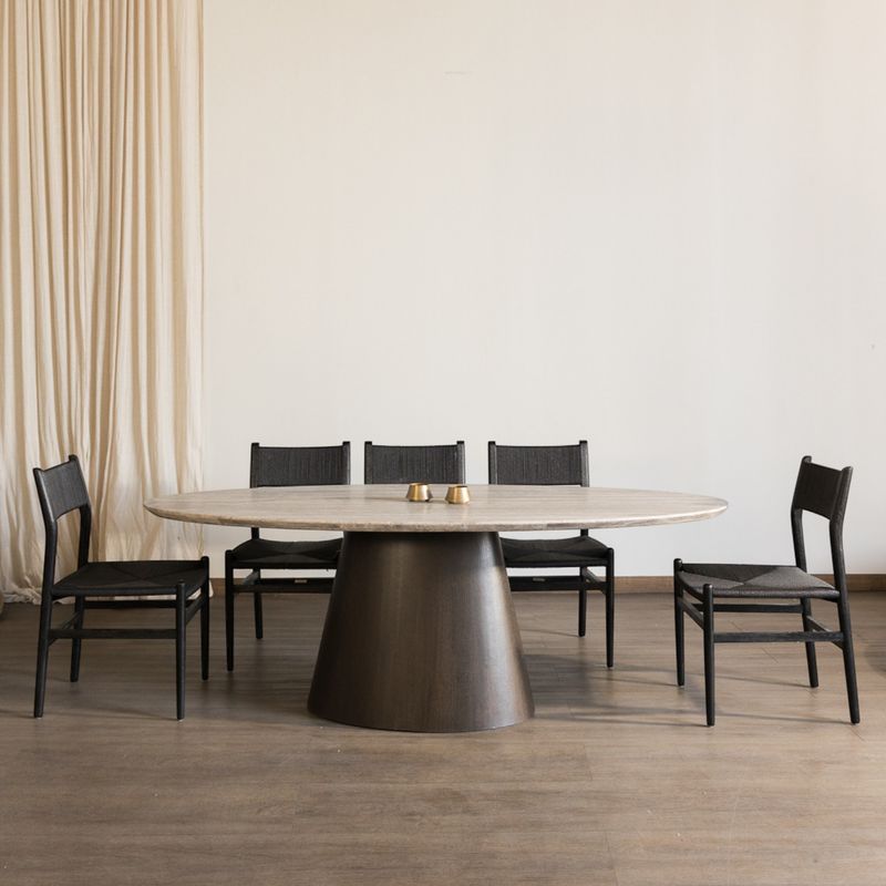 FORASTERO - Mesa De Comedor Guido Gris Forastero