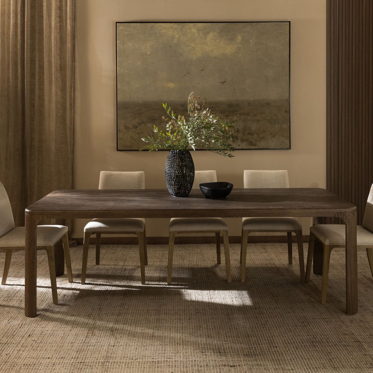 FORASTERO - Mesa De Comedor Varadero Moka  Forastero