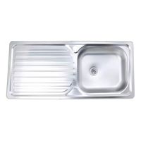 Lavaplatos Simple Secador Izquierdo 100x44cm