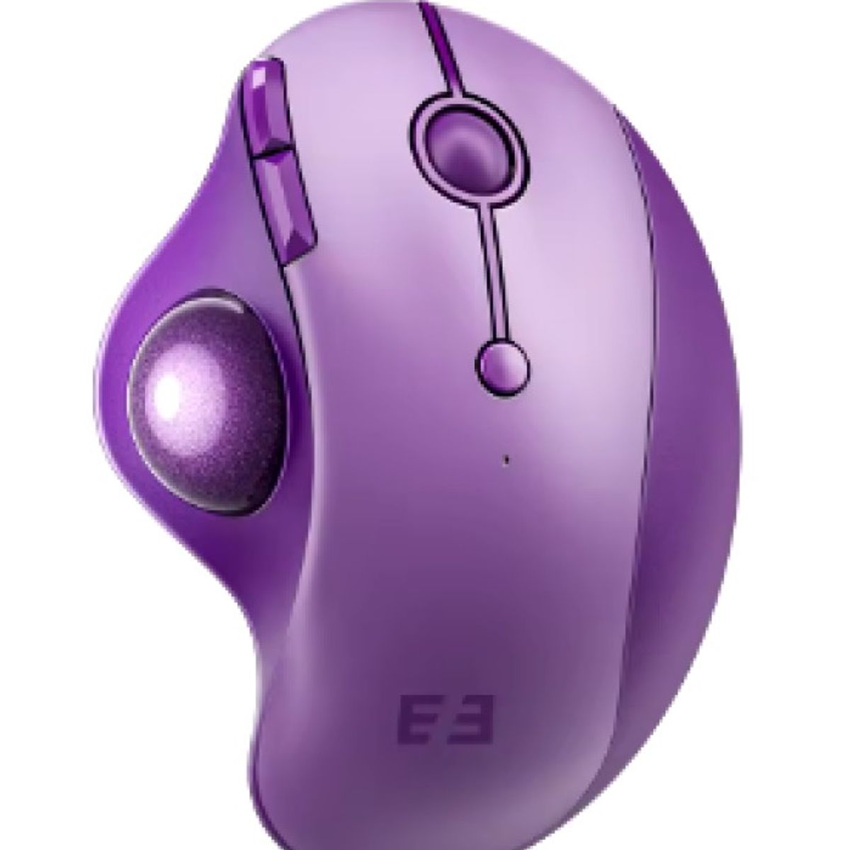 GENERICO - Mouse Trackball inalámbrico con Bluetooth ergonómico recargable