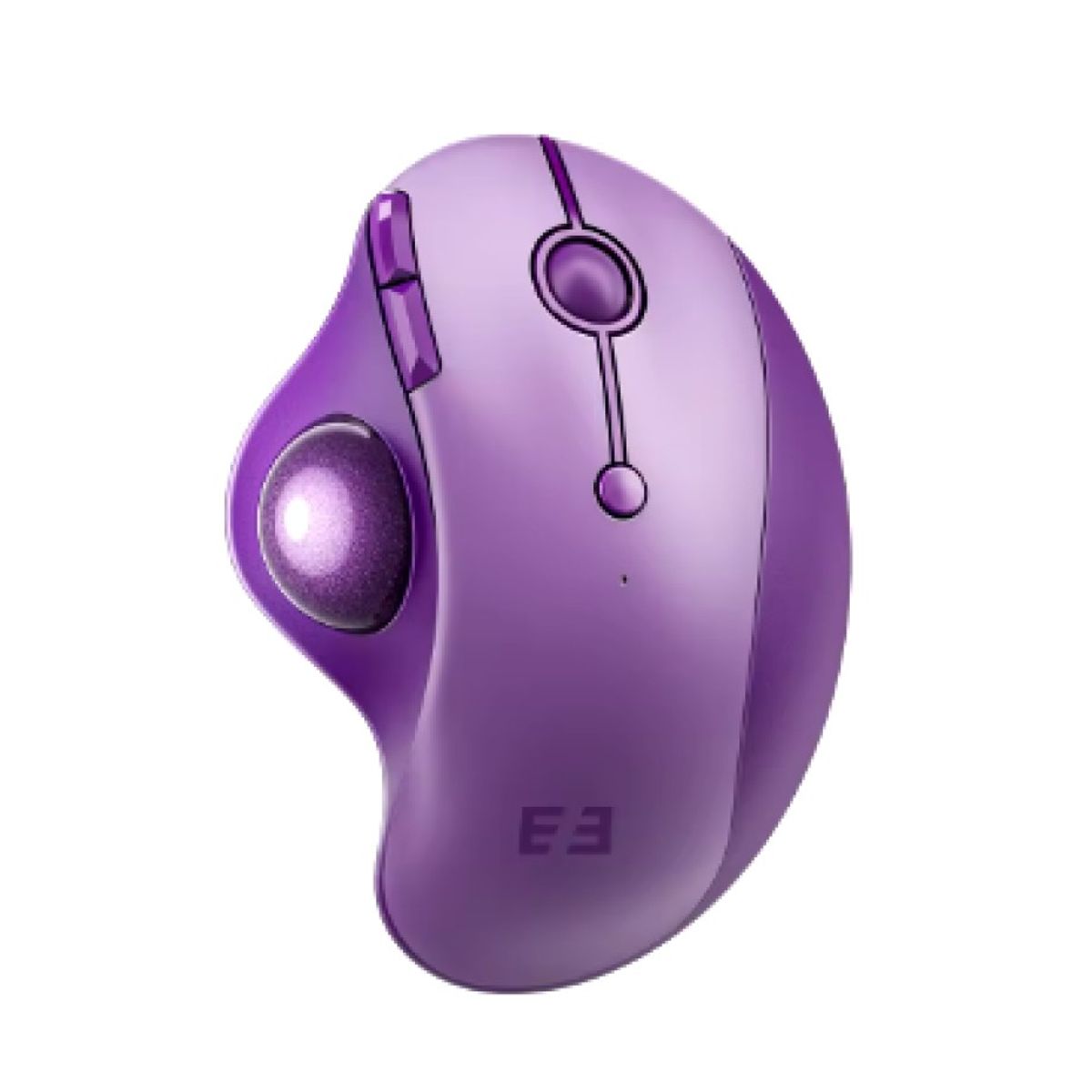 GENERICO - Mouse Trackball inalámbrico con Bluetooth ergonómico recargable