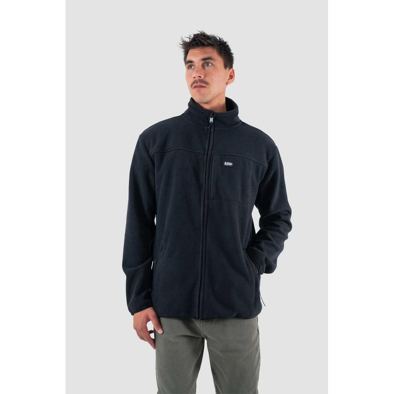 KAYA UNITE - Polar Hombre Full Zip Negro