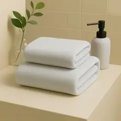COSAS CASA - Toalla Gris Microfibra 070x130