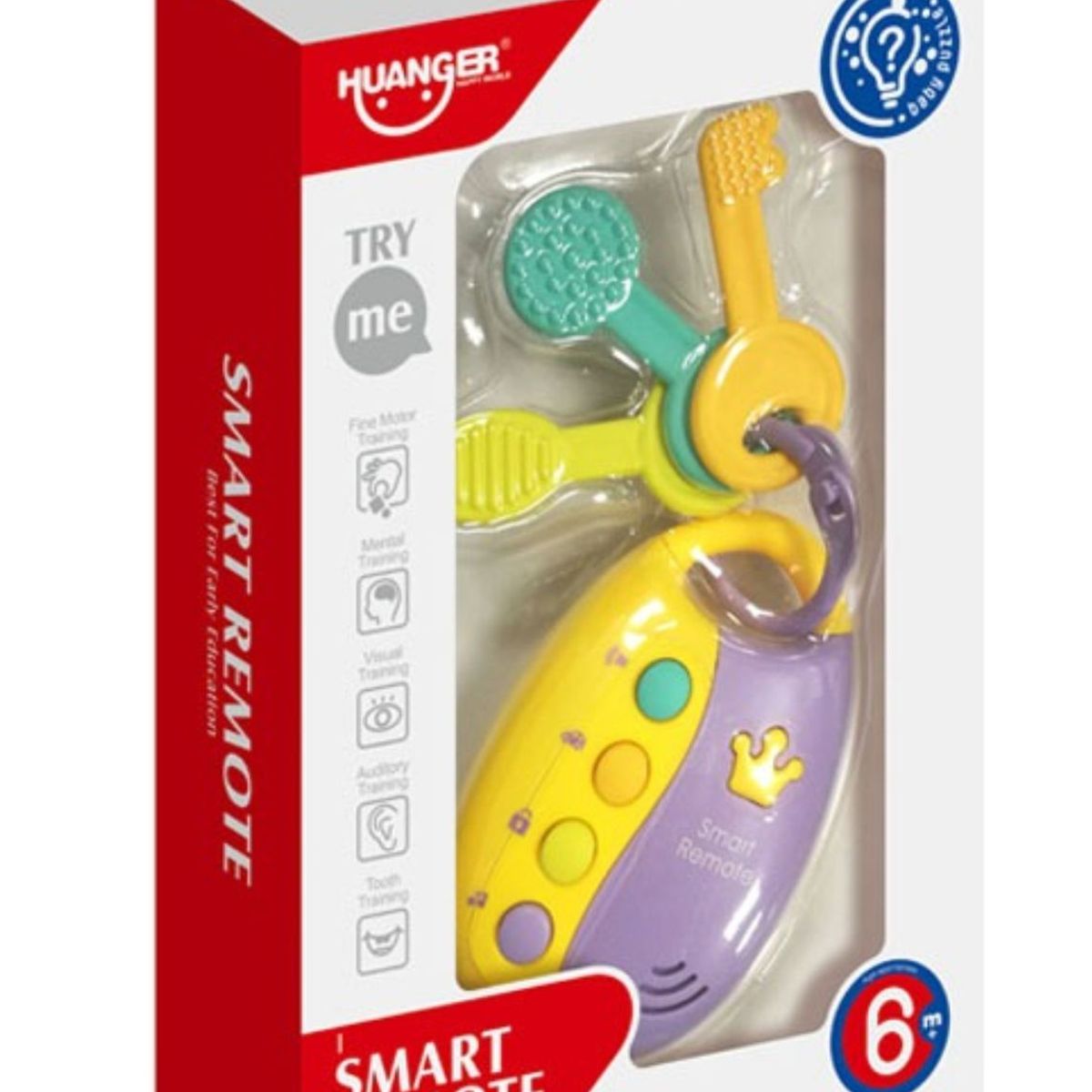 GENERICO - Sonajero Tipo Llavero De Auto Con Sonido Y Luces