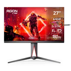 AOC - Monitor Gaming Agon AG275QXE 27" QHD D-Port,HDMI Plano