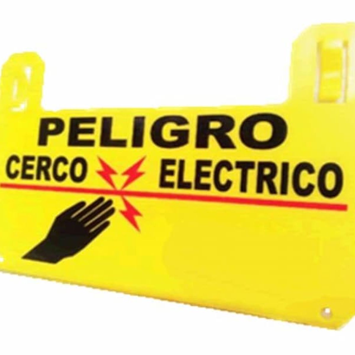 GENERICO - Pack de 100 unidades Letrero de Advertencia por Alto Voltaje