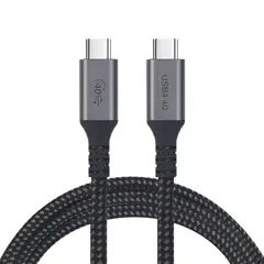 TECMASTER - Cable De Datos Type-C 8K Premium 240W48V40Gbps 1,2M 200548 - Negro