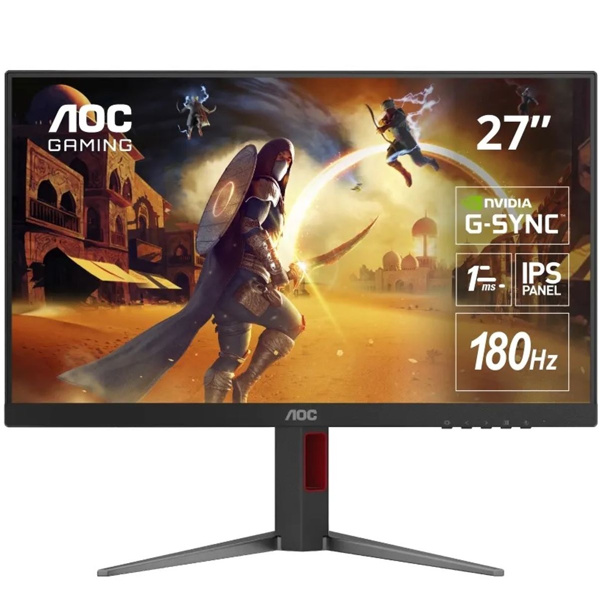AOC - Monitor Gamer 27G4 AOC 27" FullHD HDMI Plano