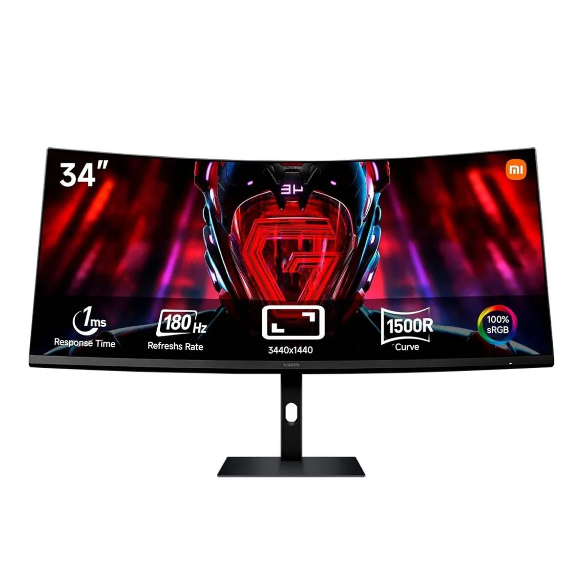 XIAOMI - Monito Gamer Xiaomi G34WQi 34" WQHD D-Port,HDMI Curvo