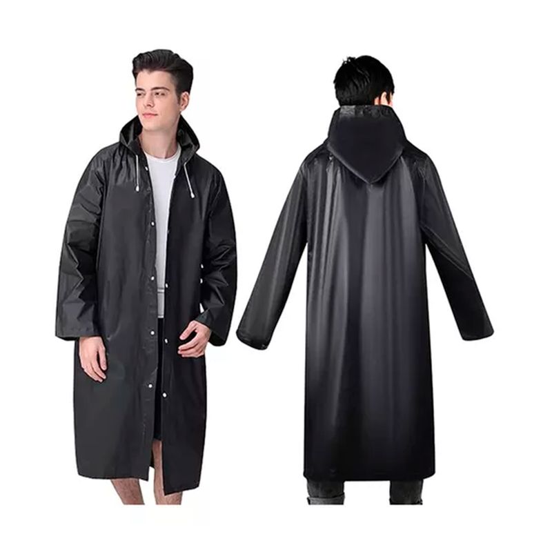 BEN BETESH - Set 2 Capa Poncho Impermeable Para Exteriores Blanco