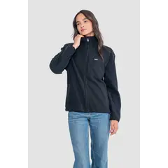 KAYA UNITE - Polar Mujer Full Zip Negro