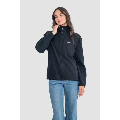 KAYA UNITE - Polar Mujer Full Zip Negro