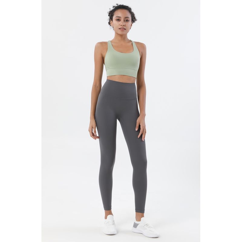 TIOZONEY - Sujetador deportivo con tiras para mujer