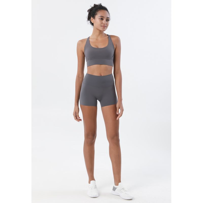 TIOZONEY - Sujetador deportivo con tiras para mujer